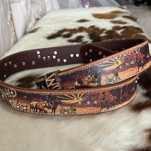 Wild West themed belt